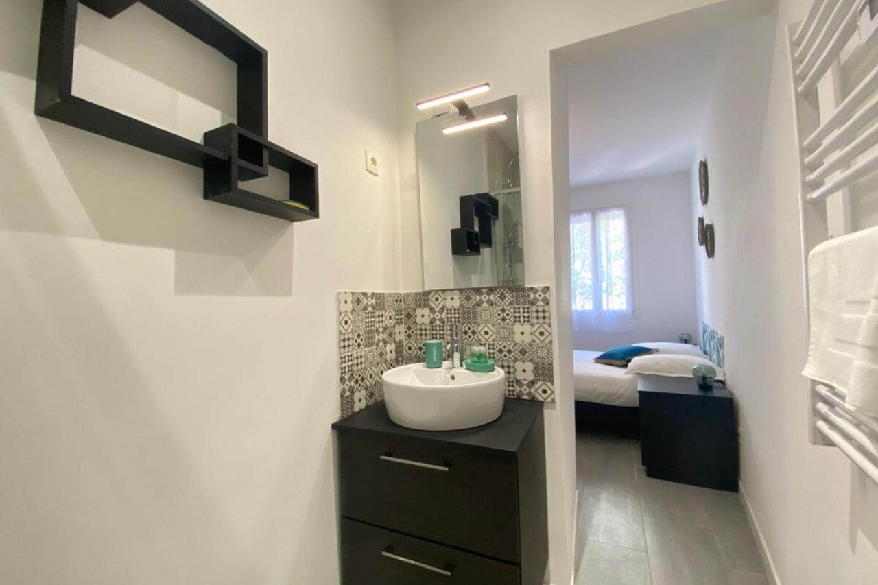 Apartamento Exotic Chic & Calm - Lumineux - Clim/Wifi/Netflix Marsella Exterior foto